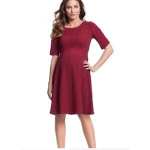 NWT Seraphine Florette Spots Maternity Dress // Sz 12 // New with Tags
